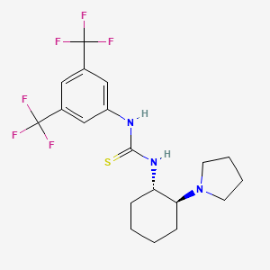 1-[3,5-双(三氟甲基)苯基]-3-[(1S,2S)-2-(吡咯烷-1-基)环己基]硫脲