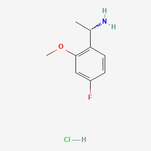 (S)-1-(4-氟-2-甲氧基苯基)乙-1-胺盐酸盐