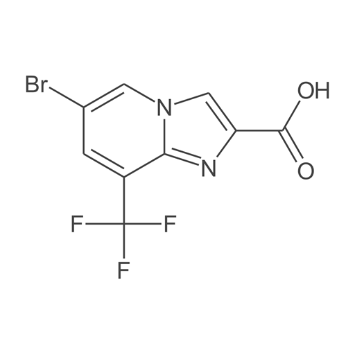6-溴-8-(三氟甲基)咪唑并[1,2-a]吡啶-2-羧酸