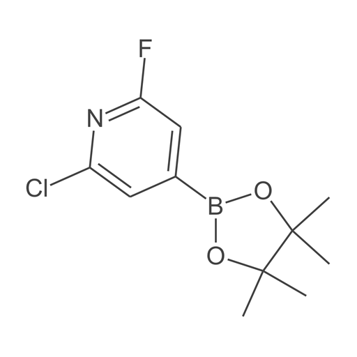 2-氯-6-氟-4-(4,4,5,5-四甲基-1,3,2-二氧杂硼烷-2-基)吡啶