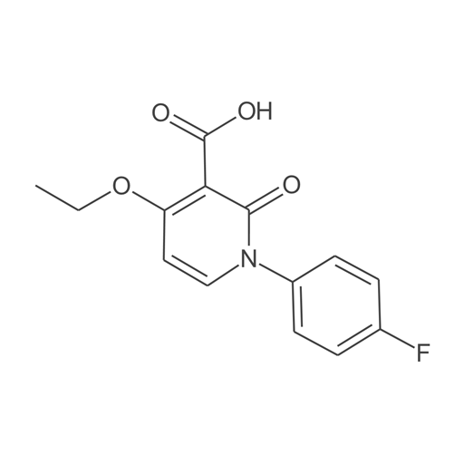 4-乙氧基-1-(4-氟苯基)-2-氧代-1,2-二氢吡啶-3-羧酸