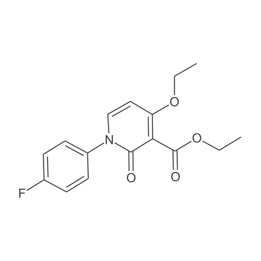 4-乙氧基-1-(4-氟苯基)-2-氧代-1,2-二氢吡啶-3-羧酸乙酯