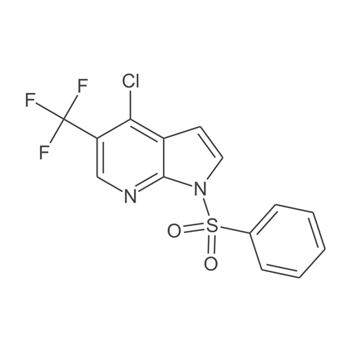 4-氯-1-(苯基磺酰基)-5-(三氟甲基)-1H-吡咯并[2,3-b]吡啶