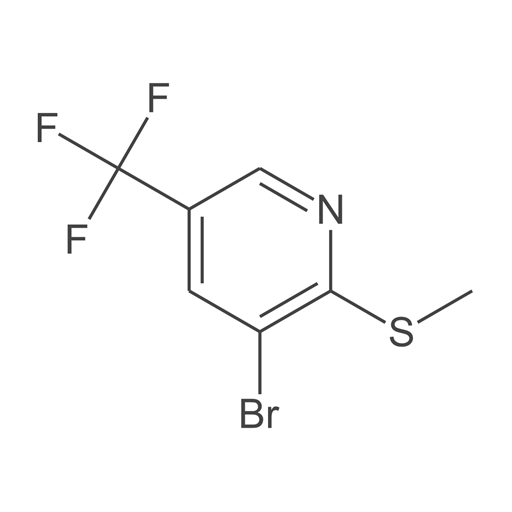 3-溴-2-(甲硫基)-5-(三氟甲基)吡啶