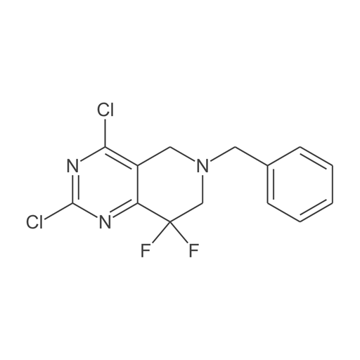 6-苄基-2,4-二氯-8,8-二氟-5,6,7,8-四氢吡啶并[4,3-d]嘧啶