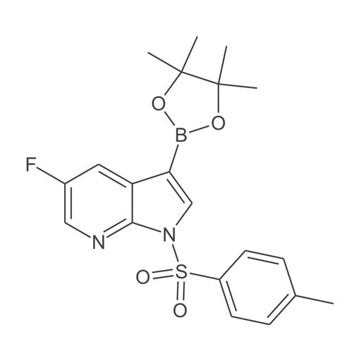 5-氟-3-(4,4,5,5-四甲基-1,3,2-二氧硼杂环戊烷-2-基)-1-甲苯磺酰基-1H-吡咯并[2,3-b]吡啶