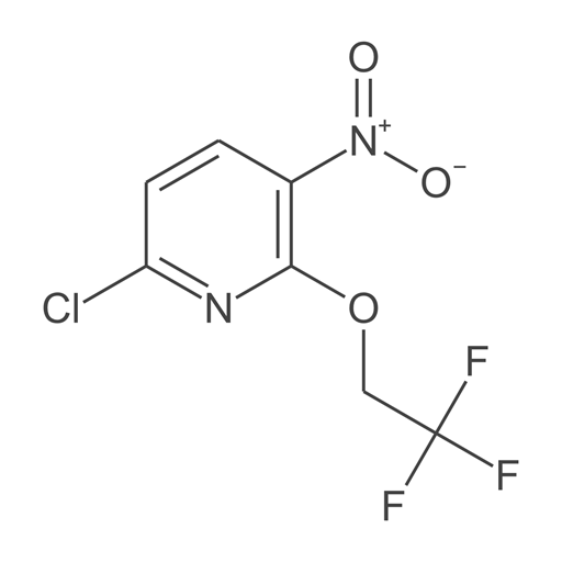 6-氯-3-硝基-2-(2,2,2-三氟乙氧基)吡啶