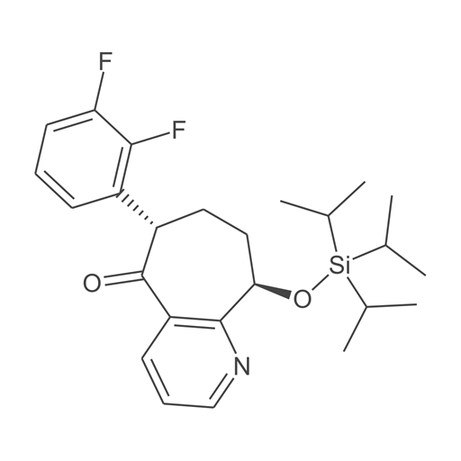 (6S,9R)-6-(2,3-二氟苯基)-6,7,8,9-四氢-9-[[三(1-甲基乙基)甲硅烷基]氧基]-5H-环庚并[b]吡啶-5-酮