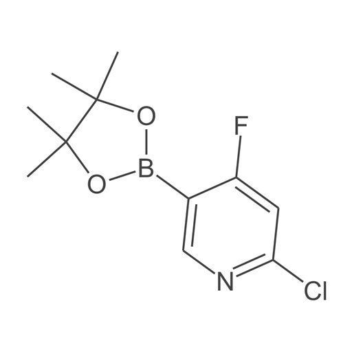 2-氯-4-氟-5-(4,4,5,5-四甲基-1,3,2-二氧硼杂环戊烷-2-基)吡啶