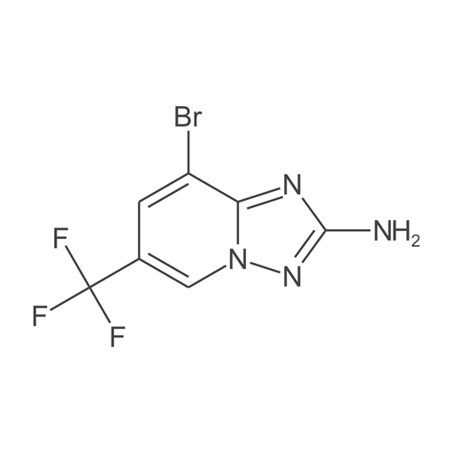 8-溴-6-(三氟甲基)-[1,2,4]三唑并[1,5-a]吡啶-2-胺
