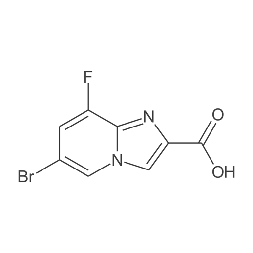 6-溴-8-氟咪唑并[1,2-a]吡啶-2-羧酸