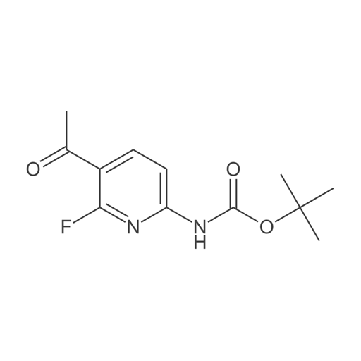 叔丁基(5-乙酰基-6-氟吡啶-2-基)氨基甲酸酯