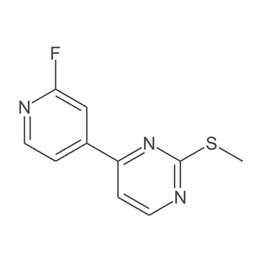 4-(2-氟吡啶-4-基)-2-(甲硫基)嘧啶