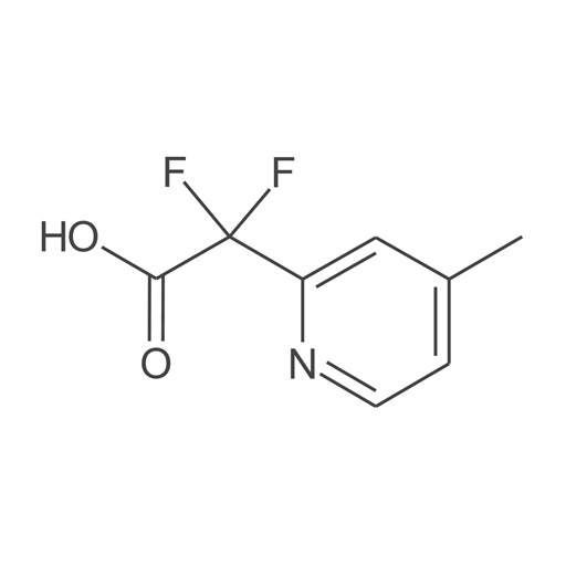 2,2-二氟-2-(4-甲基吡啶-2-基)乙酸