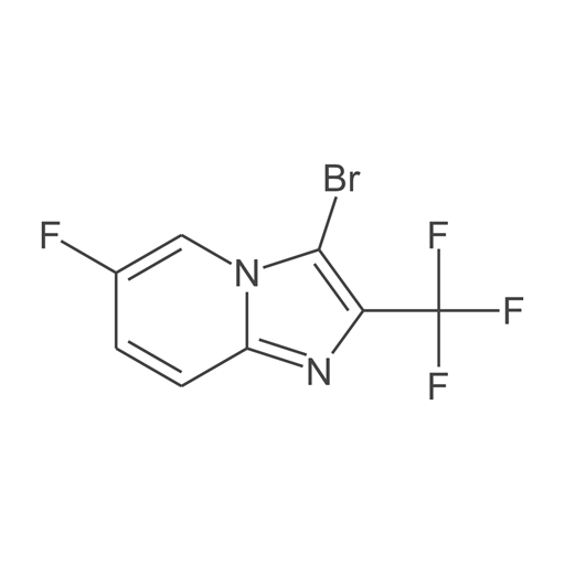 3-溴-6-氟-2-(三氟甲基)咪唑并[1,2-a]吡啶