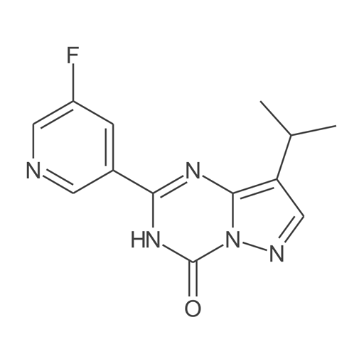 2-(5-氟吡啶-3-基)-8-异丙基吡唑并[1,5-a][1,3,5]三嗪-4(3H)-酮