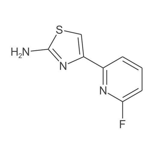 4-(6-氟吡啶-2-基)噻唑-2-胺