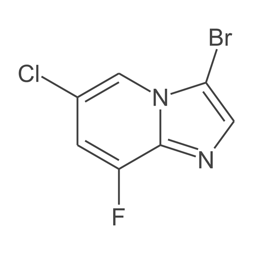 3-溴-6-氯-8-氟咪唑并[1,2-a]吡啶