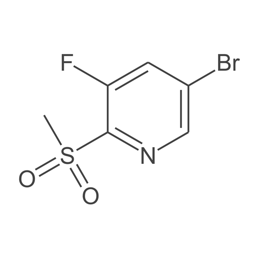 5-溴-3-氟-2-(甲基磺酰基)吡啶