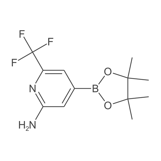 4-(4,4,5,5-四甲基-1,3,2-二氧杂硼烷-2-基)-6-(三氟甲基)吡啶-2-胺