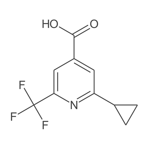 4-吡啶甲酸,2-环丙基-6-(三氟甲基)