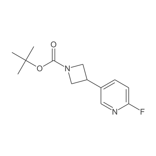 3-(6-氟吡啶-3-基)氮杂环丁烷-1-羧酸叔丁酯