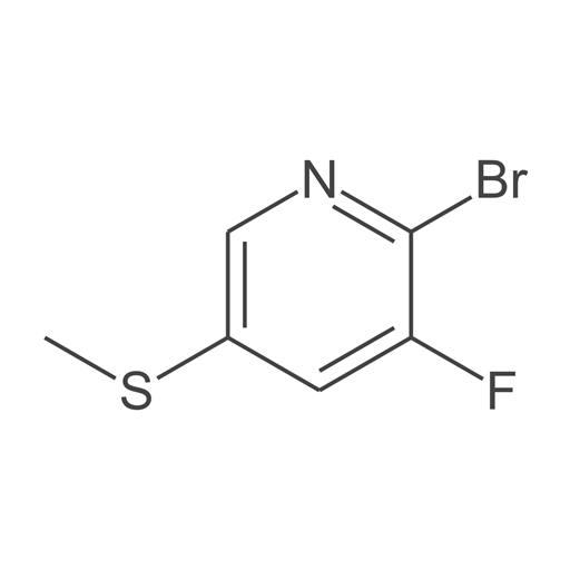 2-溴-3-氟-5-(甲硫基)吡啶