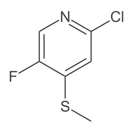 2-氯-5-氟-4-(甲硫基)-吡啶