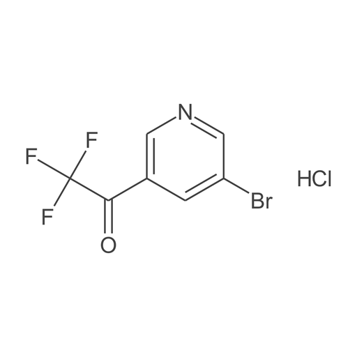 1-(5-溴吡啶-3-基)-2,2,2-三氟乙酮盐酸盐