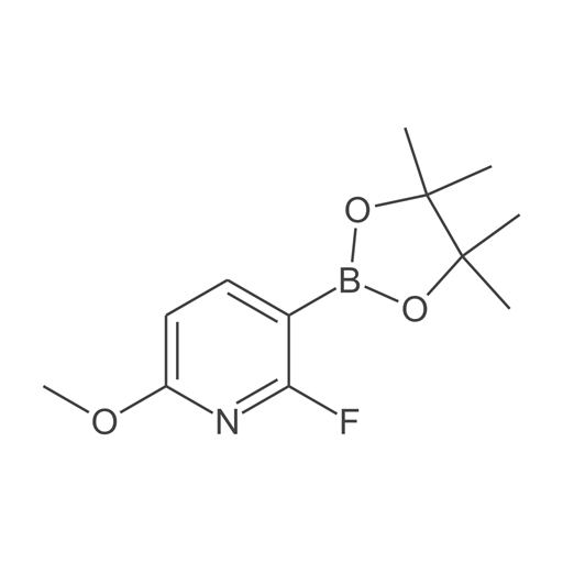 2-氟-6-甲氧基-3-(4,4,5,5-四甲基-1,3,2-二氧硼杂环戊烷-2-基)吡啶