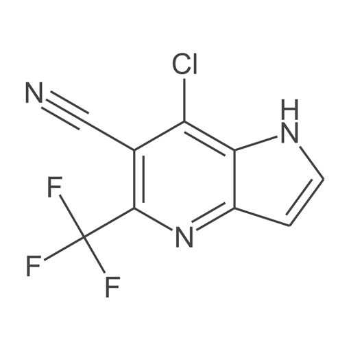 7-氯-5-(三氟甲基)-1H-吡咯并[3,2-b]吡啶-6-腈