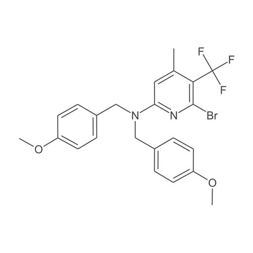 6-溴-N,N-双(4-甲氧基苄基)-4-甲基-5-(三氟甲基)吡啶-2-胺