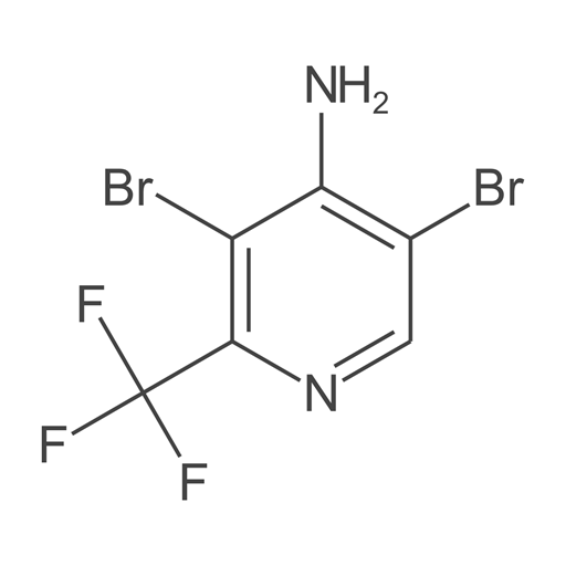 3,5-二溴-2-(三氟甲基)吡啶-4-胺