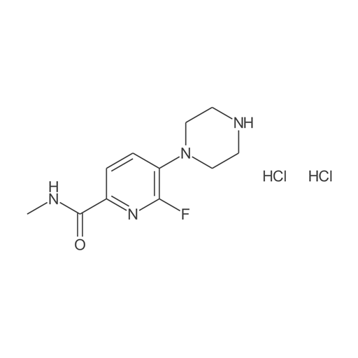 6-氟-N-甲基-5-(1-哌嗪基)-2-吡啶甲酰胺(二盐酸盐)