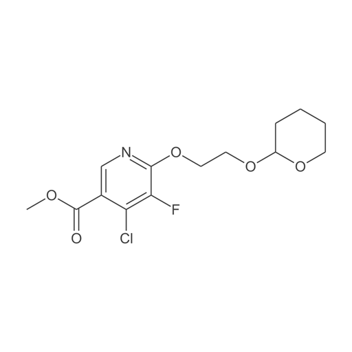 4-氯-5-氟-6-[(四氢2H-吡喃-2-基)氧基]乙氧基]-3-吡啶羧酸甲酯