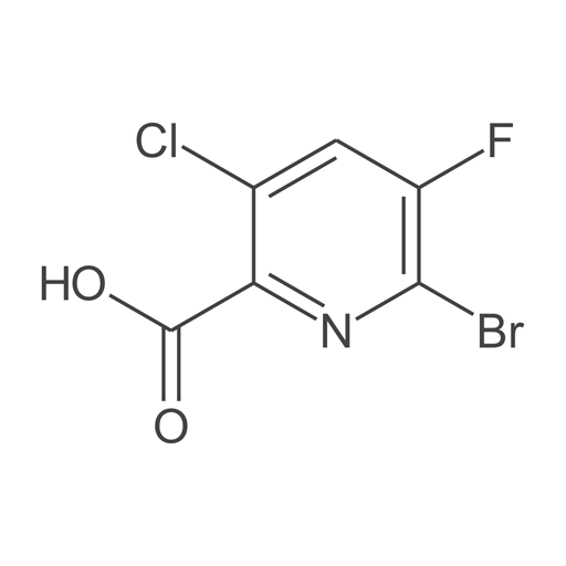 6-溴-3-氯-5-氟吡啶甲酸