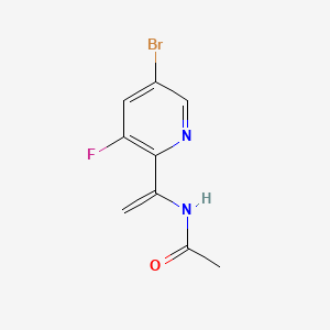 N-(1-(5-溴-3-氟吡啶-2-基)乙烯基)乙酰胺