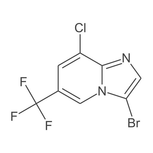 3-溴-8-氯-6-(三氟甲基)咪唑并[1,2-a]吡啶