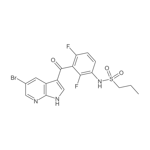 N-[3-[(5-溴-1H-吡咯并[2,3-b]吡啶-3-基)羰基]-2,4-二氟苯基]-1-丙磺酰胺