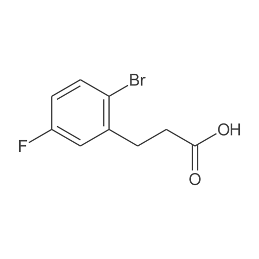 2-溴-5-氟苯丙酸