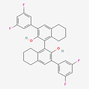 (1R)-3,3'-双(3,5-二氟苯基)-5,5',6,6',7,7',8,8'-八氢-[1,1'-联萘]-2,2'-二醇