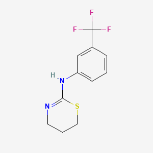 N-(3-(三氟甲基)苯基)-5,6-二氢-4H-1,3-噻嗪-2-胺