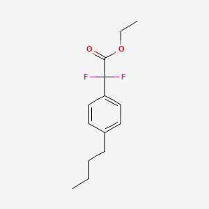2-(4-丁基苯基)-2,2-二氟乙酸乙酯