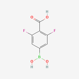 4-二羟基硼-2,6-二氟苯甲酸