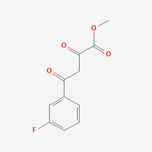 4-(3-氟苯基)-2,4-二氧代丁酸甲酯
