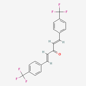 (1E,4E)-1,5-二[4-(三氟甲基)苯基]-1,4-戊二烯-3-酮