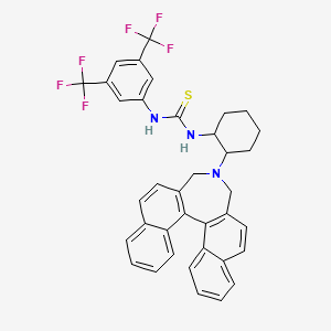 N-[3,5-双(三氟甲基)苯基]-N’-[(1S,2S)-2-[(11bR)-3,5-二氢-4H-联萘并[2,1-c:1’,2’-e]氮杂卓-4-基]环己基]硫脲