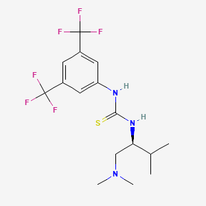 (S)-1-[3,5-双(三氟甲基)苯基]-3-[1-(二甲基氨基)-3-甲基丁-2-基]硫脲