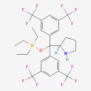 (R)-α,α-双(3,5-二三氟甲基苯基)脯氨醇三乙基硅醚