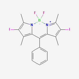 5,5-二氟-2,8-二碘-1,3,7,9-四甲基-10-苯基-5H-二吡咯并[1,2-c:2',1'-f][1,3,2]二氮杂硼烷-4-鎓-5-硼